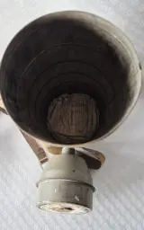 Belgisch gasmasker type L.702 – foto 8 – kavel bij De Kringwinkel, Lochristi