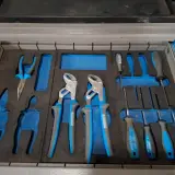 Werkbankopstelling met inhoud + gereedschapswagen Unior – foto 6 – kavel bij Onlineveilingmeester, Winsum
