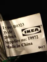 IKEA LED Tafellamp / Sfeerlamp – Transparant Acryl – foto 9 – kavel bij De Kringwinkel, Antwerpen