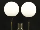 Space age wandlamp chroom met opaline glas – Jaren 70 – foto 4 – kavel bij De Kringwinkel, Antwerpen