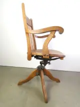 Bureaustoel ("Bankers Chair") – foto 4 – kavel bij De Kringwinkel, Heverlee