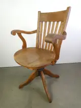 Bureaustoel ("Bankers Chair") – foto 8 – kavel bij De Kringwinkel, Heverlee