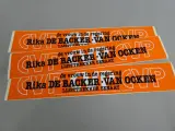 Set vintage reclame- en promotie stickers – foto 6 – kavel bij De Kringwinkel, Diest