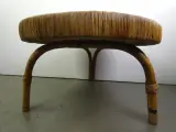 Ronde rotan salontafel met wit blad – foto 13 – kavel bij De Kringwinkel, Heverlee
