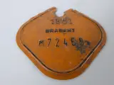 Verzameling vintage Belgische metalen fietsbelastingplaatjes – foto 2 – kavel bij De Kringwinkel, Heverlee