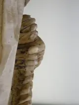 Decoratief Aziatisch beeld van een Chinese wijze – foto 13 – kavel bij De Kringwinkel, Heverlee