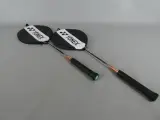 Set van 2 Yonex Carbonex 6000 DF badmintonrackets – kavel bij De Kringwinkel, Diest