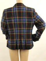 BIASLER Collection damesblazer in ruitmotief (Size M) – foto 5 – kavel bij De Kringwinkel, Antwerpen