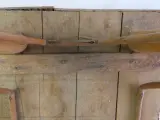 Vintage rotan krukje / bijzettafeltje – foto 13 – kavel bij De Kringwinkel, Heverlee