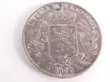 Twee Belgische zilveren munt 5 frank -1873 – foto 5 – kavel bij De Kringwinkel, Heverlee
