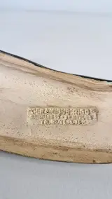 Twee vintage keramische objecten met groen-zwart glazuur – foto 5 – kavel bij De Kringwinkel, Turnhout