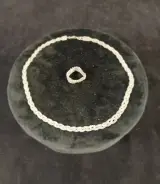 Zilveren ketting met bijpassende ring – kavel bij De Kringwinkel, Turnhout