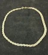 Zilveren ketting met bijpassende ring – foto 6 – kavel bij De Kringwinkel, Turnhout