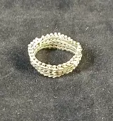 Zilveren ketting met bijpassende ring – foto 7 – kavel bij De Kringwinkel, Turnhout
