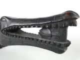 Handgesneden houten krokodil – foto 2 – kavel bij De Kringwinkel, Heverlee