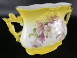Vintage bloempot met bloemenmotief – foto 2 – kavel bij De Kringwinkel, Heverlee