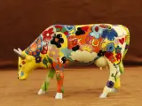 CowParade – Groovy Moo – Kay Ormond – Isle of Man 2003 – Grote verzameleditie 2007 – kavel bij De Kringwinkel, Antwerpen