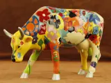 CowParade – Groovy Moo – Kay Ormond – Isle of Man 2003 – Grote verzameleditie 2007 – foto 12 – kavel bij De Kringwinkel, Antwerpen