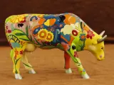 CowParade – Groovy Moo – Kay Ormond – Isle of Man 2003 – Grote verzameleditie 2007 – foto 6 – kavel bij De Kringwinkel, Antwerpen