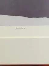 Diptiek van twee gesigneerde zeefdrukken door André Navez (België, 1955) – "Source" & "ARC" – foto 14 – kavel bij De Kringwinkel, Heverlee