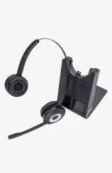 2x Headset, Jabra, Pro 920 Duo, Zwart – kavel bij Onlineveilingmeester, Groningen