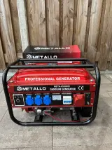 Aggregaat, Metallo, 8500w, Rood, 2023 – kavel bij Onlineveilingmeester, Groningen