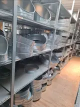 Grote partij diverse luchtkanaalbuizen en bijbehorende accessoires – foto 27 – kavel bij Onlineveilingmeester, Groningen