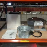 Platdakventilator – externe dakmotor – 790 m³/u, Novy, 645999, Grijs / Chroom – kavel bij Onlineveilingmeester, Groningen