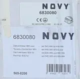 Platdakventilator – externe dakmotor – 790 m³/u, Novy, 645999, Grijs / Chroom – foto 5 – kavel bij Onlineveilingmeester, Groningen