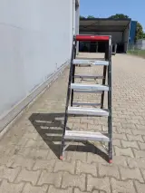 Werktrap, Altrex, 2x 4 treeds met bordes – foto 3 – kavel bij Onlineveilingmeester, Groningen