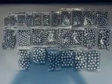 Ca. 1500x Loodgewichten voor dropshot en jigvissen, Grijs / Chroom – kavel bij Onlineveilingmeester, Groningen
