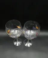 Set van 2 kristallen wijnglazen - Cristal de Paris – foto 15 – kavel bij De Kringwinkel, Heverlee