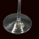 Set van 2 kristallen wijnglazen - Cristal de Paris – foto 16 – kavel bij De Kringwinkel, Heverlee