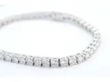Witgouden tennisarmband met 7.50 carat briljant geslepen diamanten – foto 5 – kavel bij Onlineveilingmeester