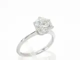 Witgouden solitair ring met 2.00 carat briljant geslepen diamant – foto 4 – kavel bij Onlineveilingmeester