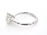 Witgouden solitair ring met 2.00 carat briljant geslepen diamant – foto 9 – kavel bij Onlineveilingmeester