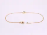 Gouden armband met diamanten hartje 0.10 carat – foto 4 – kavel bij Onlineveilingmeester
