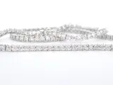 Witgouden collier met diamanten 3.50 carat – foto 2 – kavel bij Onlineveilingmeester