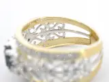 Gouden exclusieve ring vol met diamanten en een edelsteen – foto 9 – kavel bij Onlineveilingmeester