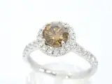 Gouden solitair ring met diamanten – foto 3 – kavel bij Onlineveilingmeester