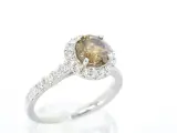 Gouden solitair ring met diamanten – foto 4 – kavel bij Onlineveilingmeester