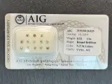 Diamant - 0.52 carat briljant geslepen diamant (gecertificeerd) – kavel bij Onlineveilingmeester