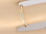Gouden ring met diamanten – foto 2 – kavel bij Onlineveilingmeester