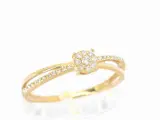 Gouden ring met diamanten – foto 4 – kavel bij Onlineveilingmeester