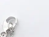 Witgouden collier met een rosegouden diamanten infinity hanger – foto 7 – kavel bij Onlineveilingmeester