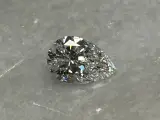 Diamant - 1.00 carat natuurlijke diamant peer geslepen – kavel bij Onlineveilingmeester