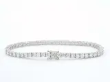 Witgouden tennisarmband met 6.50 carat – foto 3 – kavel bij Onlineveilingmeester