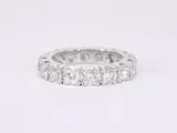 Witgouden alliance ring met diamanten – foto 6 – kavel bij Onlineveilingmeester