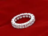 Witgouden alliance ring met diamanten – foto 9 – kavel bij Onlineveilingmeester