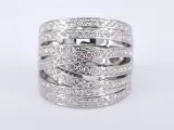 Witgouden design ring met briljanten diamanten – foto 6 – kavel bij Onlineveilingmeester